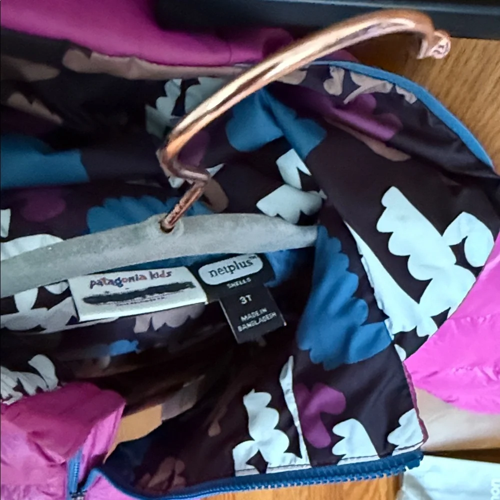 Patagonia Pink and Blue Jacket - Picture 2 of 5